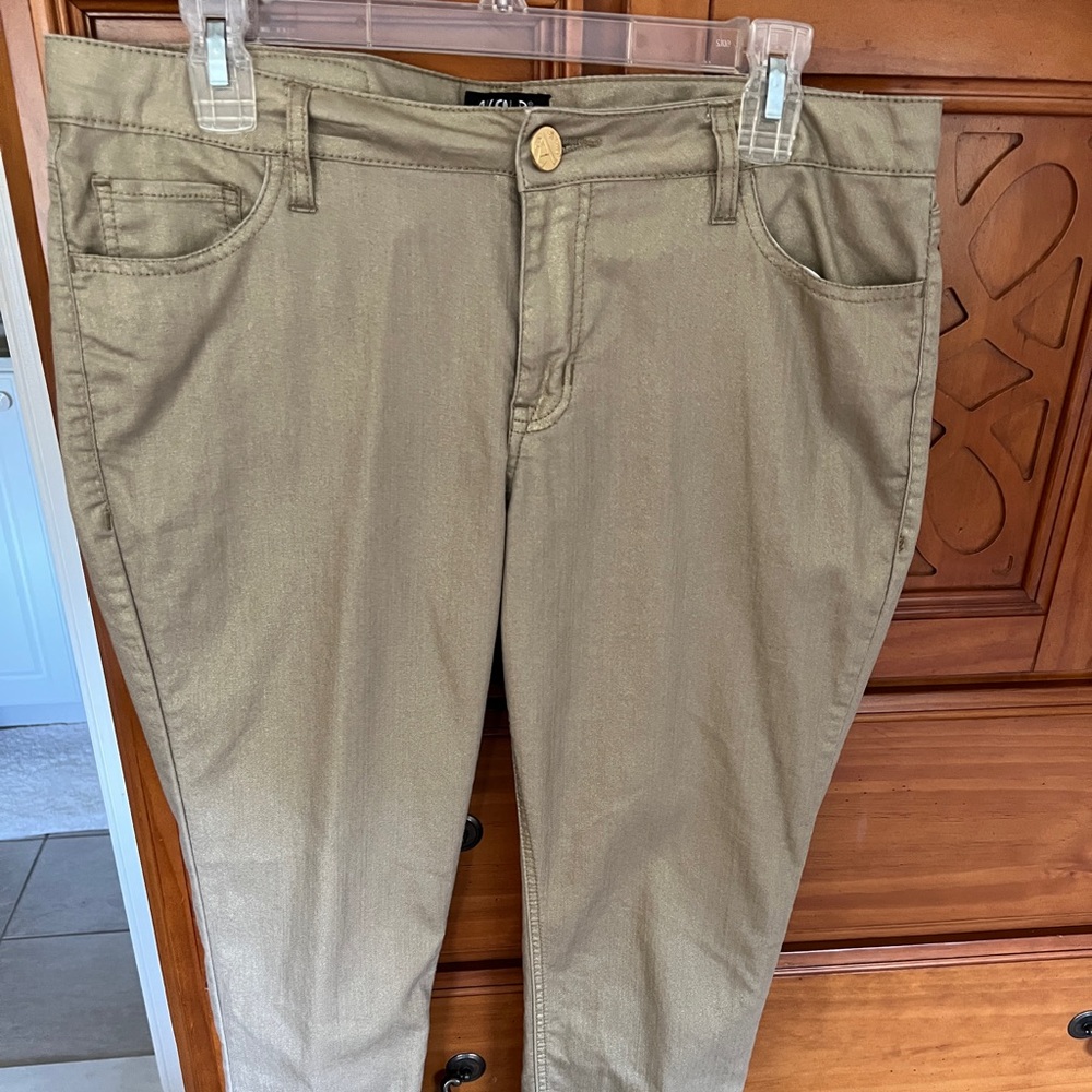 Allen By Allen B Schwartz Pants - shiny material - sz 12